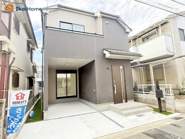 明石市西明石北町１丁目　新築のエントランス|【ホームページに現地動画掲載中】●年中無休：当日予約可●鳥羽小学校徒歩4分、野々池中学校徒歩12分。