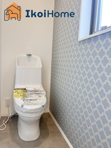 明石市魚住町清水　新築戸建のトイレ|【ホームページに現地動画掲載中】●年中無休：当日予約可●各階ウォシュレット、暖房便座が標準装備！