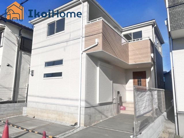 明石市二見町福里8期　新築戸建の駐車場|【ホームページに現地動画掲載中】●年中無休：当日予約可●L字で2台駐車可能！自転車やバイクもOK！
