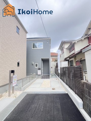 魚住町錦が丘3期　3号棟　新築の外観|【ホームページに現地動画掲載中】●年中無休：当日予約可●魚住駅徒歩11分！LDKにFCL有！