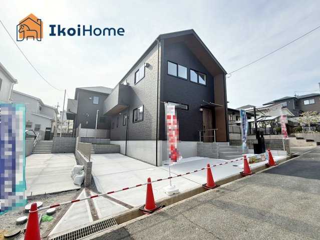 明石市大久保町山手台2丁目24-1期　全2棟2号棟　新築戸建の前面道路含む現地写真|【ホームページに現地動画掲載中】●年中無休：当日予約可●平日や夜間もご案内可能。臨機応変に対応します