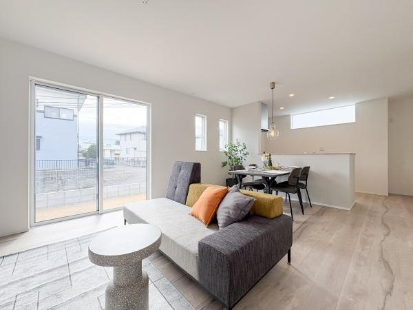 横尾　新築の完成予想図|※外観パースはイメージです。現況と異なる場合は現況を優先させていただきます。