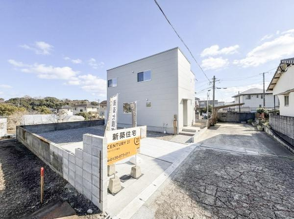 横尾　新築の前面道路含む現地写真|前面道路含む現地