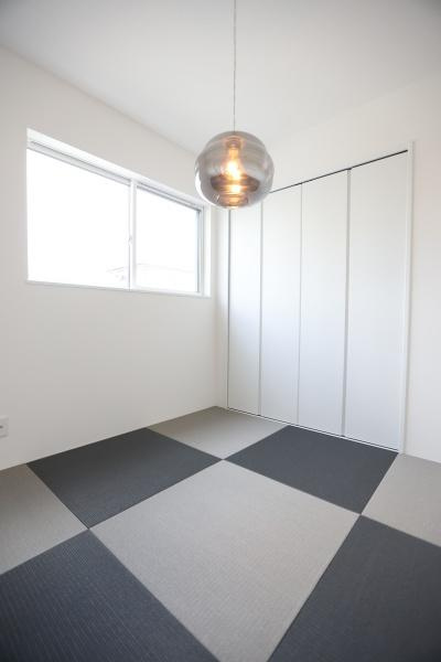 横尾　新築のキッチン|キッチンは引き出し収納が充実していて調理器具や食器もすっきりと整理できます。節水・時短に嬉しい食器洗い乾燥機付きです！