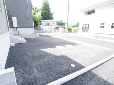 【駐車場】 | Cradle garden　本宮市青田第１　１０号棟
