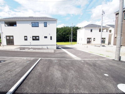 【駐車場】 | Cradle garden　本宮市青田第１　１０号棟