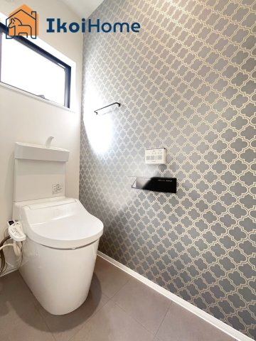 明石市二見町福里　新築戸建てのトイレ|【ホームページに現地動画掲載中】●年中無休：当日予約可●1階・2階ウォッシュレット付のお手洗い。