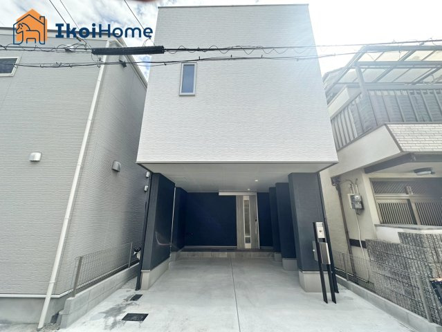 明石市藤江　新築戸建ての外観|【ホームページに現地動画掲載中】●年中無休：当日予約可●山電藤江駅徒歩2分・JR西明石駅徒歩20分！