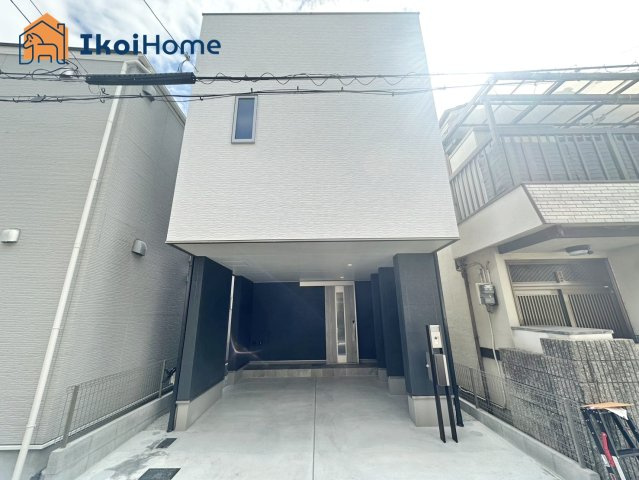 明石市藤江　新築戸建ての駐車場|【ホームページに現地動画掲載中】●年中無休：当日予約可●駐車スペース大型車1台可能！