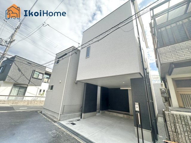 明石市藤江　新築戸建ての前面道路含む現地写真|【ホームページに現地動画掲載中】●年中無休：当日予約可●物件・当店の最寄駅まで無料送迎します！