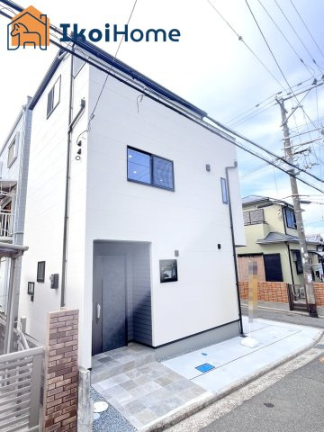 明石市林3丁目　新築戸建の外観|【ホームページに現地動画掲載中】●年中無休：当日予約可●林崎松江海岸駅徒歩10分！瀬戸内海淡路島一望