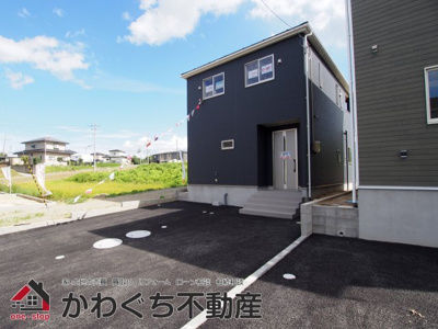 【外観】 | Cradle garden　本宮市青田第１　１１号棟 | ★内覧予約で新米2kg★