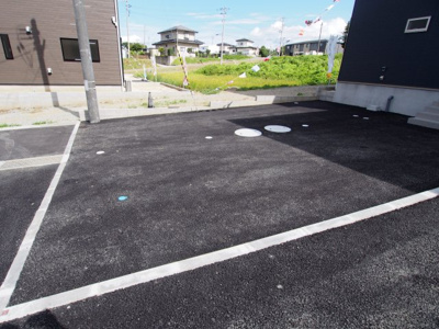 【駐車場】 | Cradle garden　本宮市青田第１　１１号棟