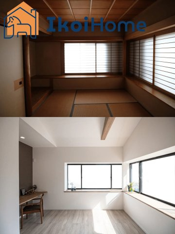 明石市魚住町錦が丘2丁目　中古の居間・リビング|●年中無休・当日予約可●リフォーム事例：寝室内装工事　間接照明などをつけて、おしゃにもできます。