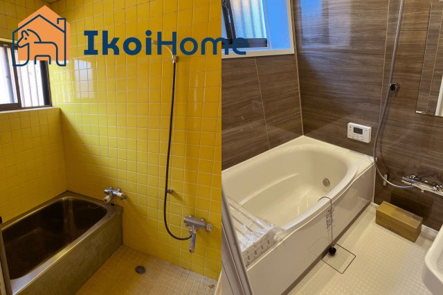 明石市魚住町錦が丘2丁目　中古のトイレ|●年中無休・当日予約可●リフォーム事例：外壁工事　お好きな色に塗り替え可能　延床30坪なら80万から