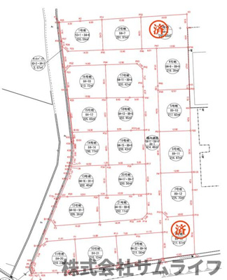 【区画図】 | ガーデンコート若菜1号