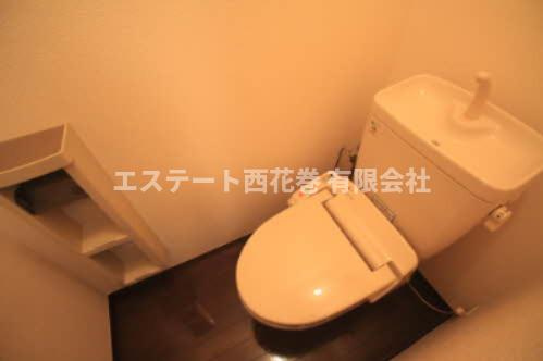 若葉サンデールのトイレ|洗浄機能付き暖房便座