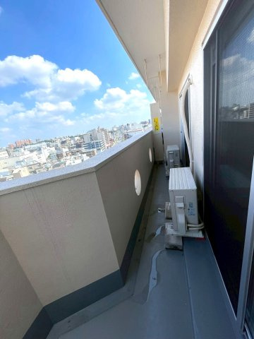 蓮根台ダイヤモンドマンションの展望|お天気が良い日は東側にスカイツリーが見えます♪
