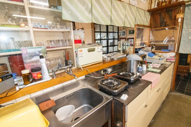 足利市下渋垂町の店舗のキッチン