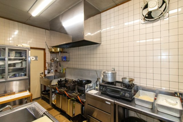 足利市下渋垂町の店舗のキッチン