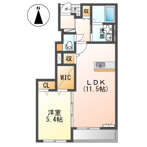 久留米市高良内町のアパート