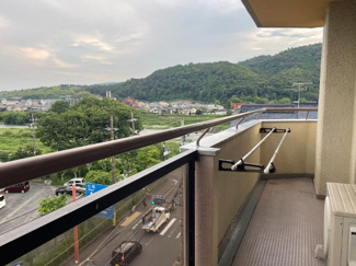 【バルコニー】 | タウンハイツ嵐山