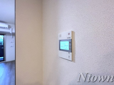 【セキュリティ】 | プレサンス丸の内サージュ | モニター付きインターホンです