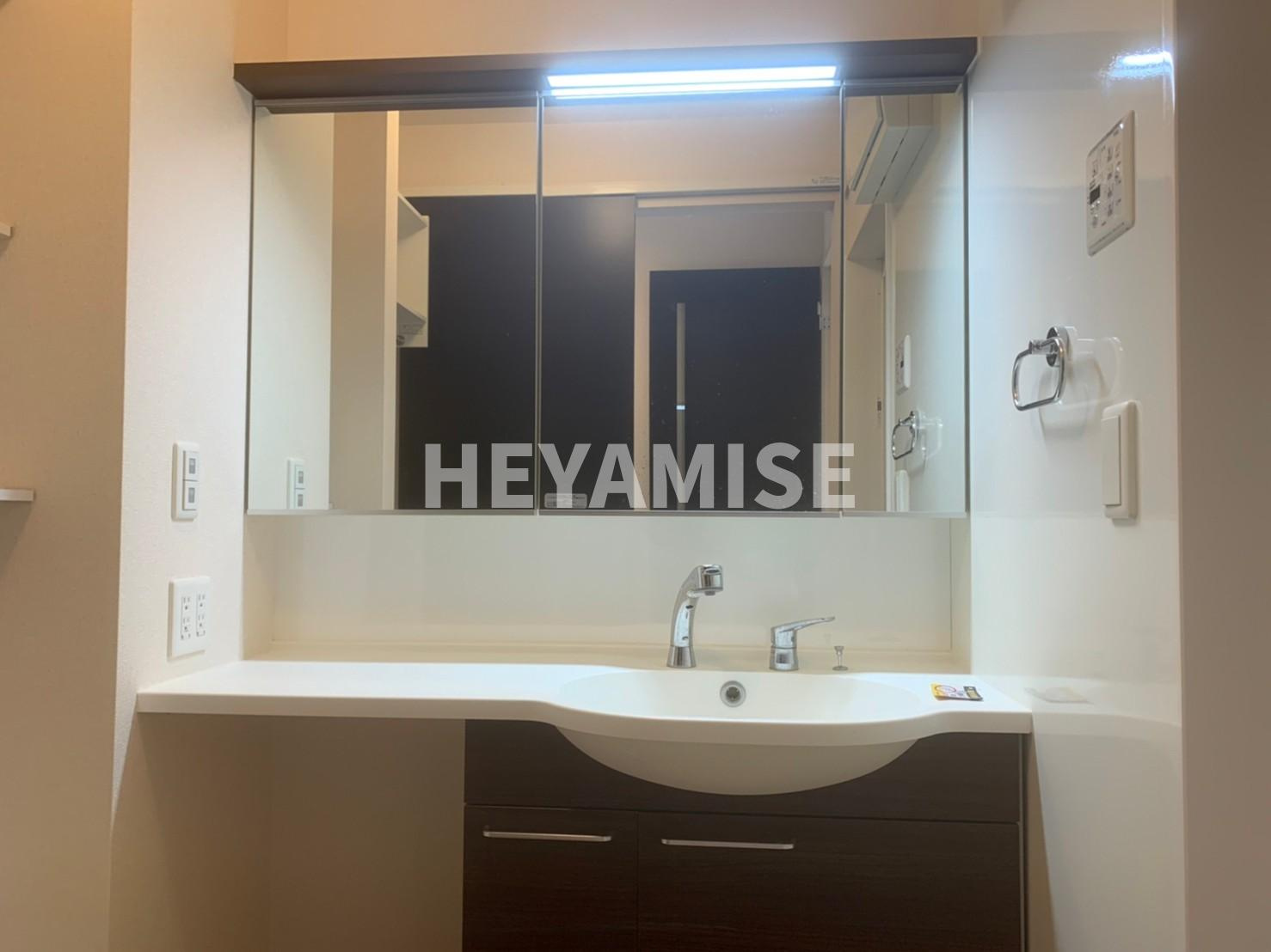 フォルビート A棟の洗面所