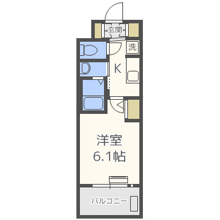 【間取り】 |  エステムコート難波WEST-SIDE Ⅶグローブ