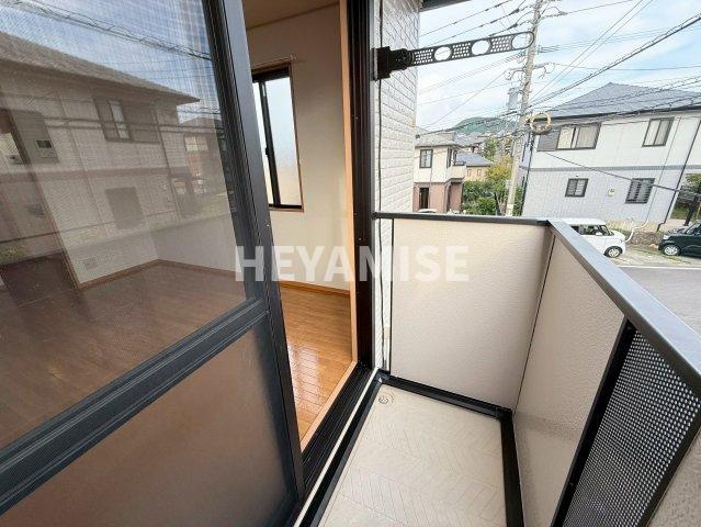 タウンコートまなび野のバルコニー