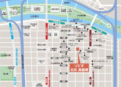 【地図】 | アーバネックス北浜