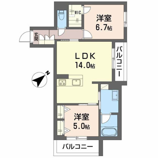 【間取り】 | サウザンド和泉府中
