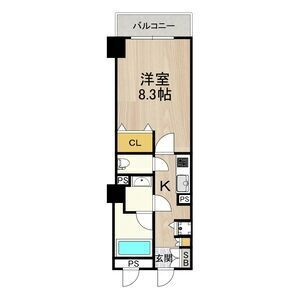 セントラル堺東の間取り|セントラル堺東