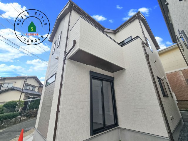 福岡市南区井尻3丁目第1-2棟（A号棟）の外観|デザイン性のある外観です。