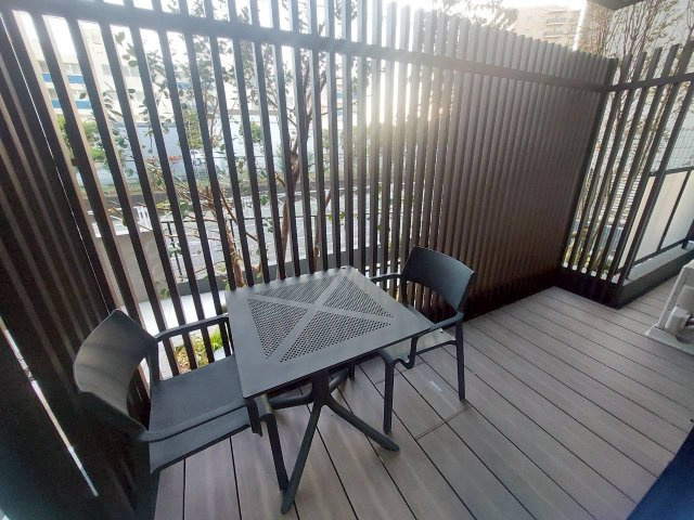 ソフィア南流山のバルコニー