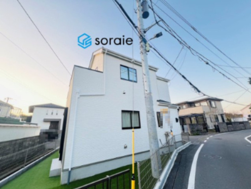 狭山市柏原３期　ハートフルタウン　新築戸建の外観|11/7　撮影