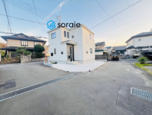 狭山市柏原３期　ハートフルタウン　新築戸建の前面道路含む現地写真|11/7　撮影