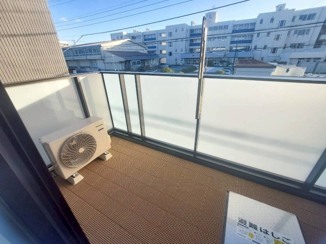 ソフィア南流山のバルコニー