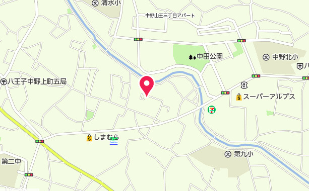 祝　成約済み　八王子市　中野上町　新築戸建ての地図|～仲介手数料無料☆八王子ひなた不動産～　八王子市中野上町　新築戸建て