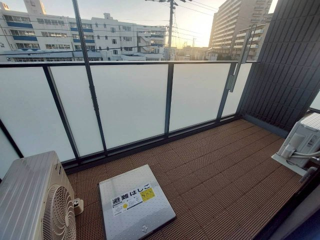 ソフィア南流山のバルコニー