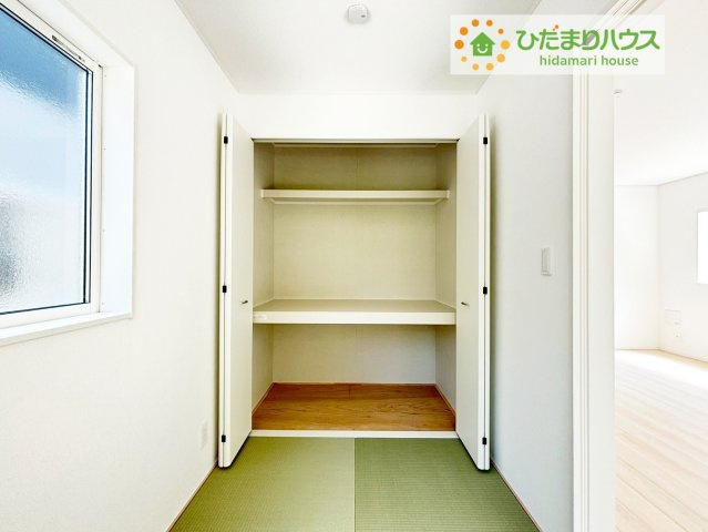 いわき市好間町中好間第3　新築戸建　2号棟の収納|お布団やお子様のおもちゃなどがスッキリ収納できますね(^^♪