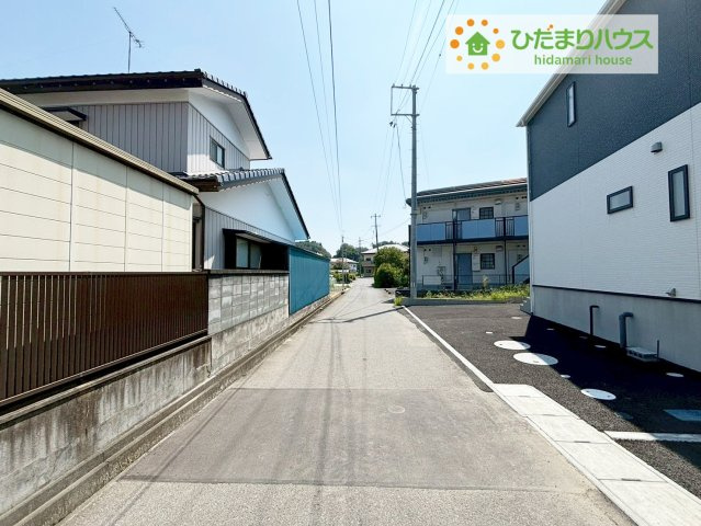 いわき市好間町中好間第3　新築戸建　2号棟の前面道路含む現地写真|閑静な住宅地で叶える穏やかな新生活☆彡