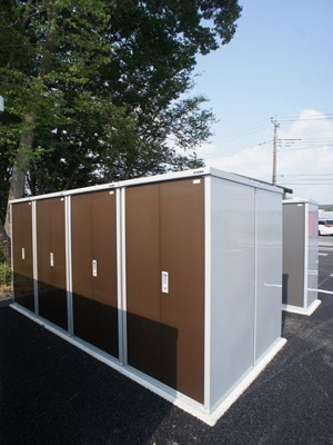 【設備】 | シャルムB | 外物置があります。