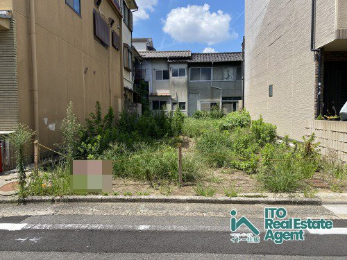 上京区中橋詰町 建築条件無 土地の土地図