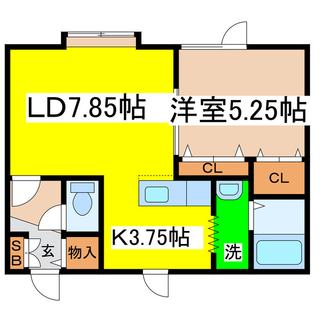 ＥＰＯＣＨ光和(ｴﾎﾟｯｸｺｳﾜ)の間取り