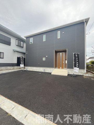 平塚市北豊田　新築戸建　の外観|外観は落ち着いています