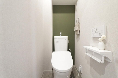 【トイレ】 | コスモ鶴見緑地 | コンパクトで使いやすいトイレです