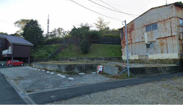 浜松市中央区中沢町の売地の外観