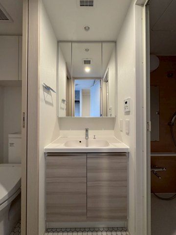 ザ・パークハビオ名古屋松原 名古屋市賃貸　仲介手数料無料の洗面所