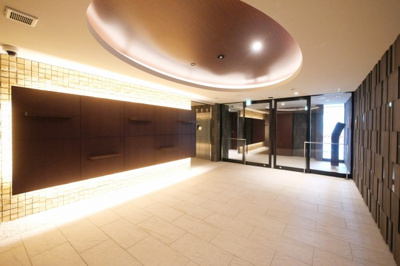 【エントランス】 | Metrosa谷町六丁目North | 毎日通るエントランスはこのようになっています